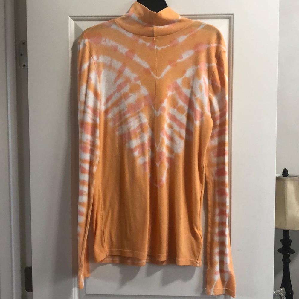 Free People tie dye turtle neck
